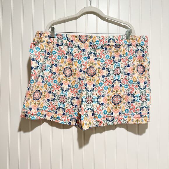 Vera Bradley Floral Cotton Pajama Set Plus Size 2X - Picture 8 of 8